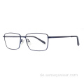 Vintage Unisex-Titan-optische Brillen-Rahmenbrillen